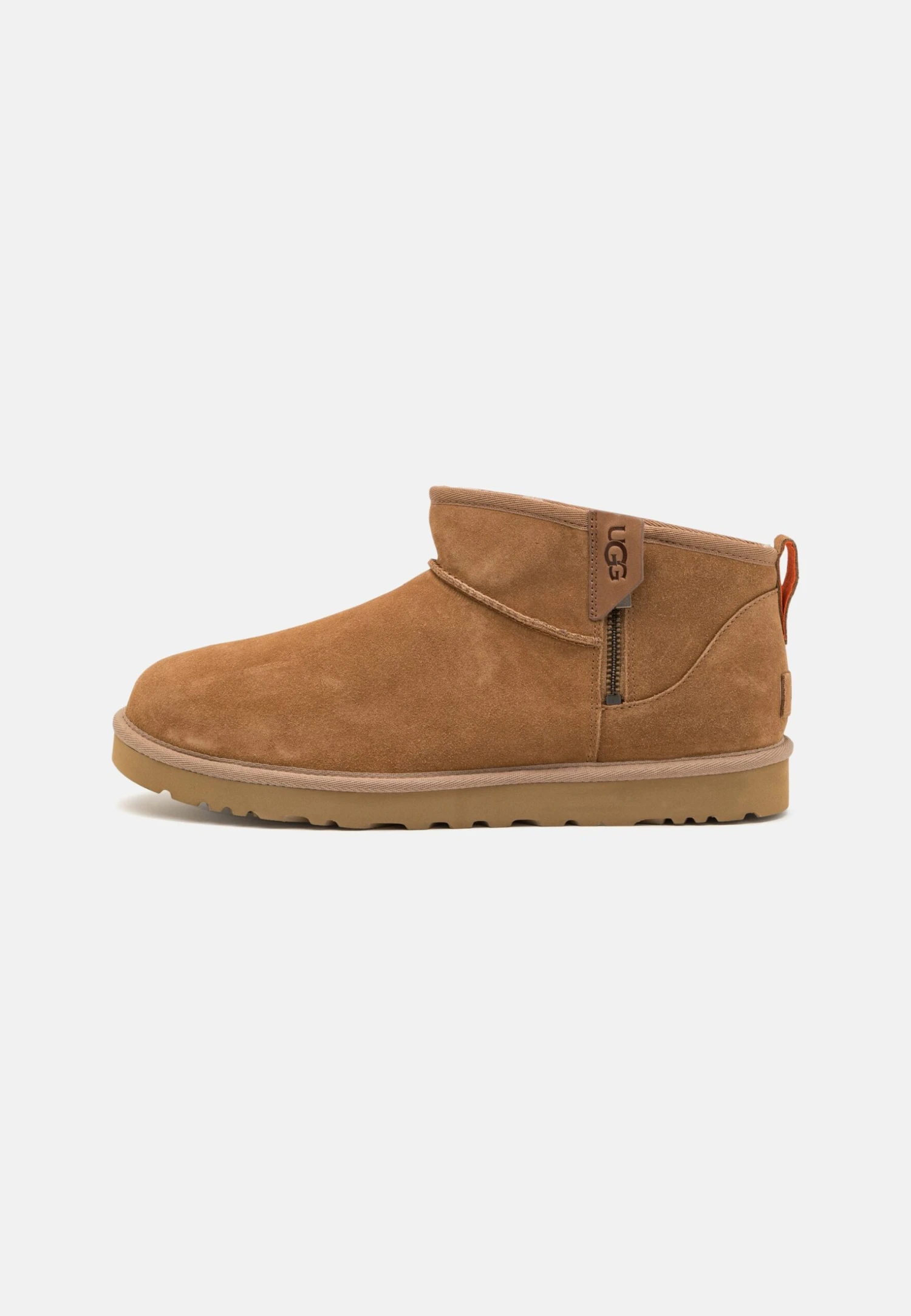Ugg Classic Ultra Mini Zip - Korte Laarzen - Chestnut/Orange Soda 3 Ugg Classic Ultra Mini Zip - Korte Laarzen - Chestnut/Orange Soda