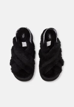 Ugg Disco Cross Slide - Pantoffels - Black -Ugg 3f2ae806acf9473ba131e7495dda6313