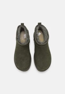 Ugg Classic Ultra Mini Platform - Enkellaarsjes Met Plateauzool - Moss Green -Ugg 55fcb48c30d1437c926b52207fae74f0