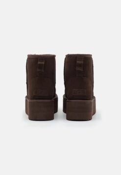 Ugg Classic Mini Platform - Enkellaarsjes Met Plateauzool - Burnt Cedar -Ugg 617e1fa32a324e8fb382dd0c84b036f9