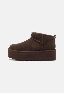 Ugg Classic Ultra Mini Platform - Enkellaarsjes Met Plateauzool - Burnt Cedar -Ugg 98dee7cda7aa4d74b8df5533ed6ce33f