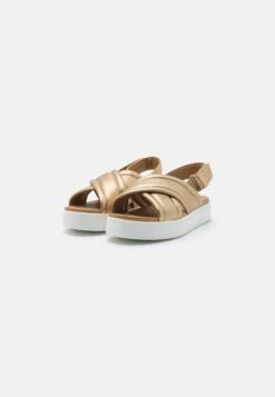 Ugg Zayne Slingback - Sandalen Met Plateauzool - Gold Metallic -Ugg b1d8da72c4924127b42a3598ec1b9655