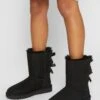 Ugg Bailey Bow - Korte Laarzen - Black -Ugg c0eccc26529b4e6db636e87f527eb06e