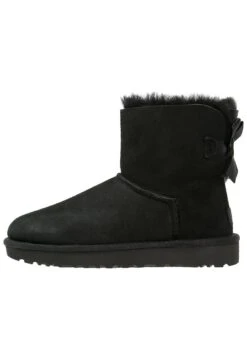 Ugg Mini Bailey Bow - Korte Laarzen - Black -Ugg c975077f48b24433a2a29ed75fb09ab2
