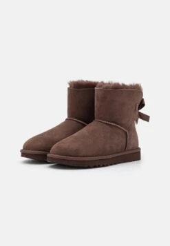 Ugg Mini Bailey Bow - Korte Laarzen - Burnt Cedar -Ugg cbc8498d353845eab3e74d18244b5fd3