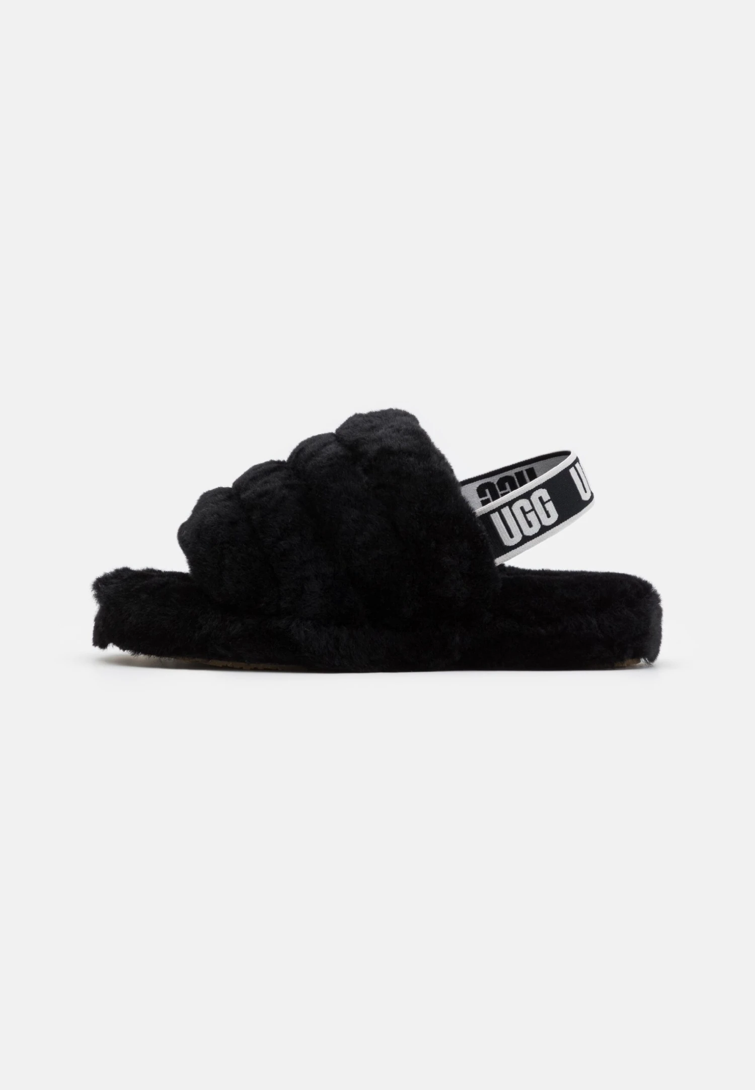 Ugg Fluff Yeah Slide - Sandalen - Black 3 Ugg Fluff Yeah Slide - Sandalen - Black