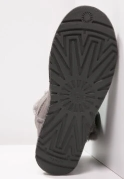 Ugg Mini Bailey Button - Korte Laarzen - Grey -Ugg eb2df313c4954a4c83a91fb9aa812d2d