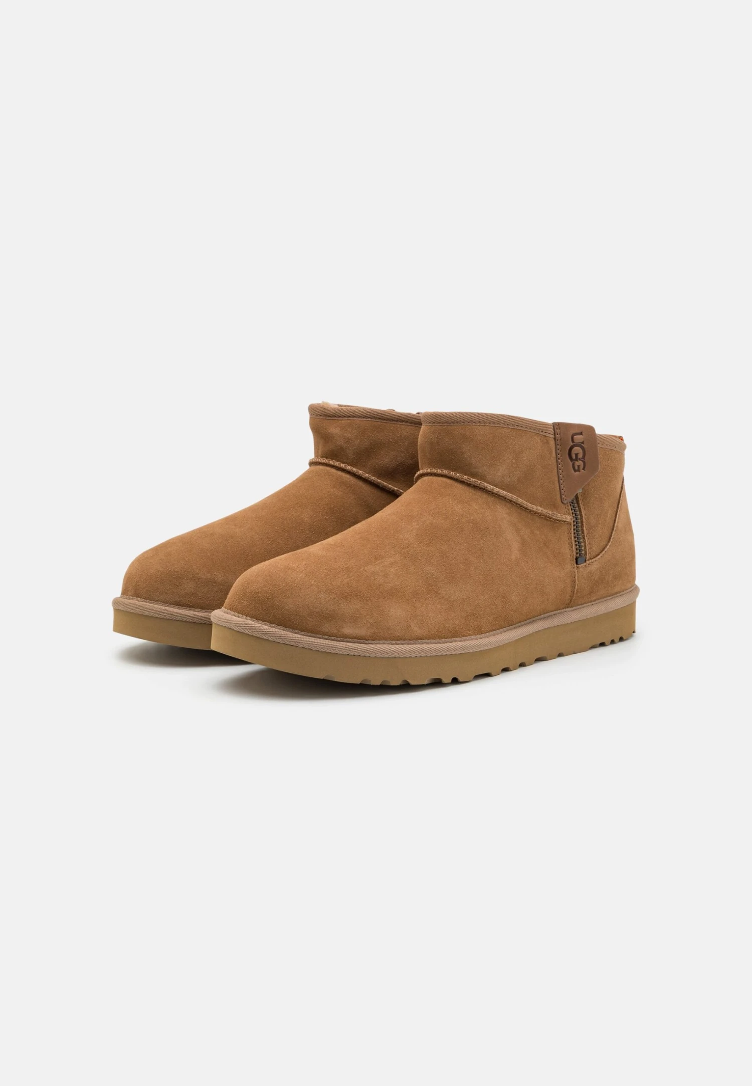 Ugg Classic Ultra Mini Zip - Korte Laarzen - Chestnut/Orange Soda 4 Ugg Classic Ultra Mini Zip - Korte Laarzen - Chestnut/Orange Soda - Afbeelding 2