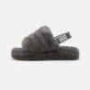 Ugg Fluff Yeah Slide - Sandalen - Charcoal -Ugg fedada2027214a74bd69f14b80a3cbf0
